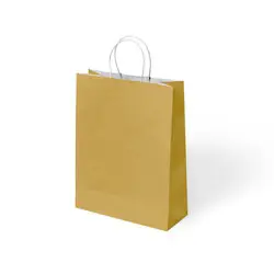 Büküm Saplı Kraft Çanta