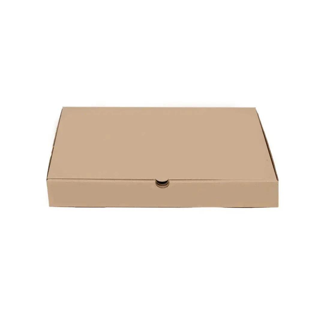 Kraft Renk Oluklu Tepsi Baklava Kutusu 800 gr 31x41x5 cm