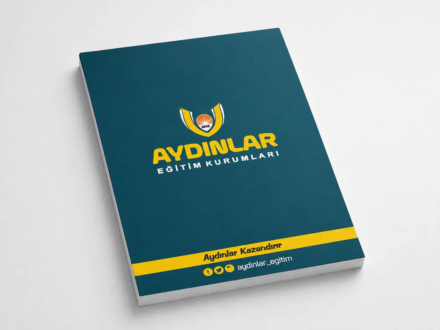 Kapaklı Bloknot 14x20 Ebat 50 Yaprak - 250 Adet