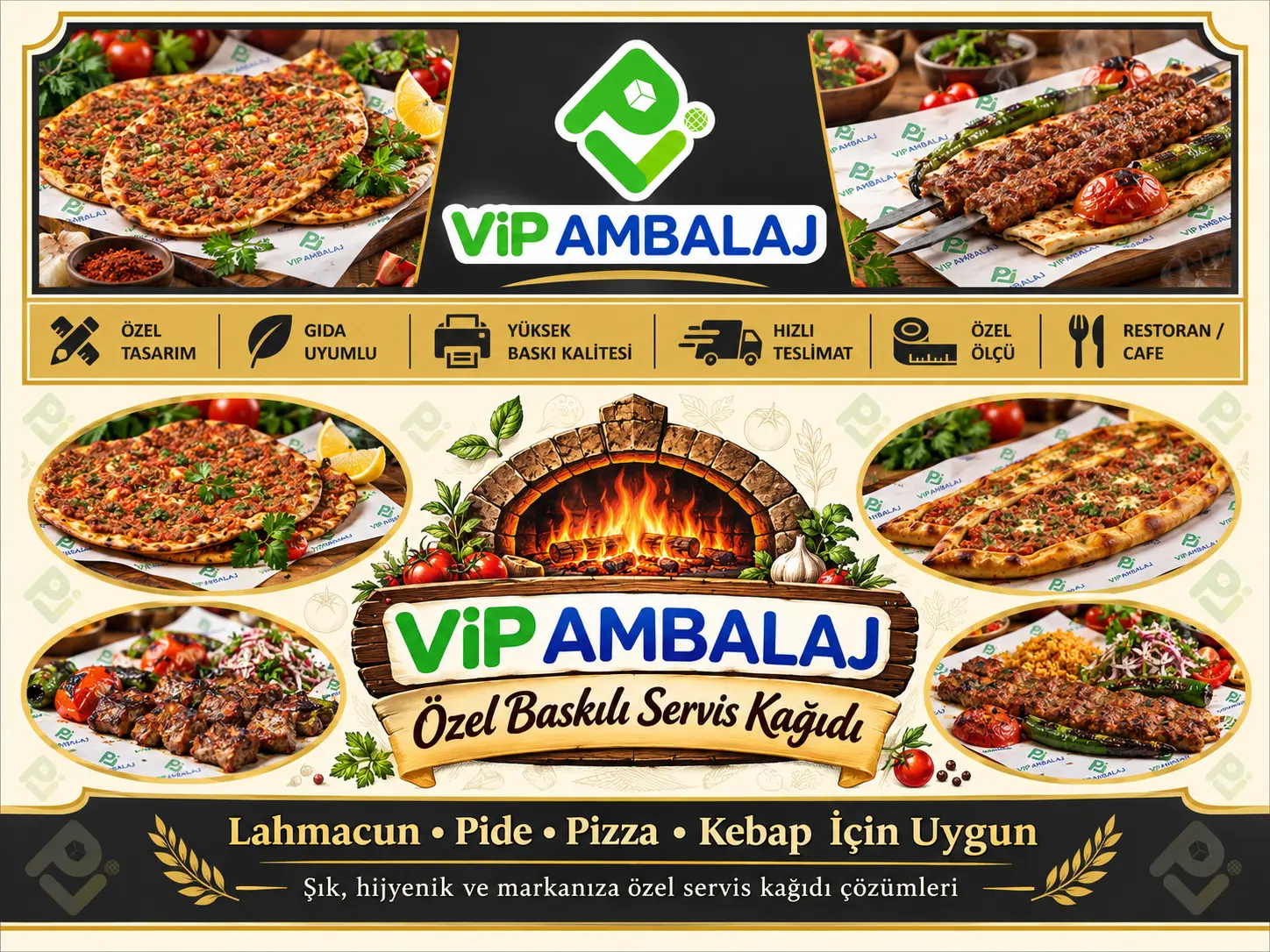 Amerikan Servis Kağıdı 28x41 Ölçü
