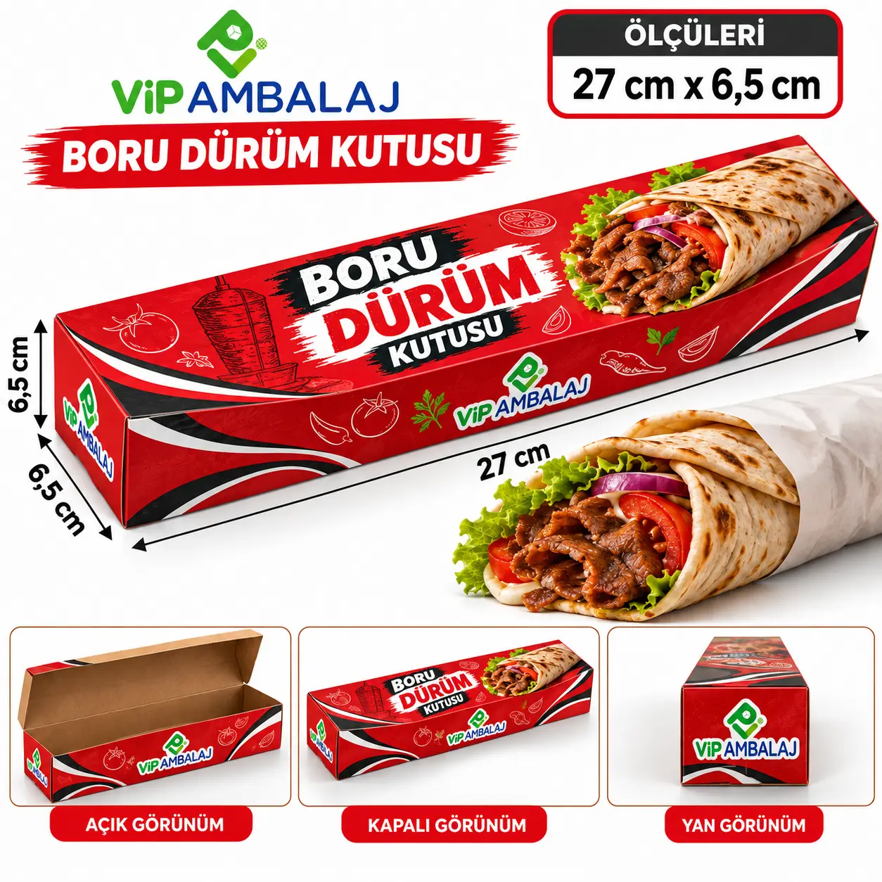 Boru Dürüm Kutusu